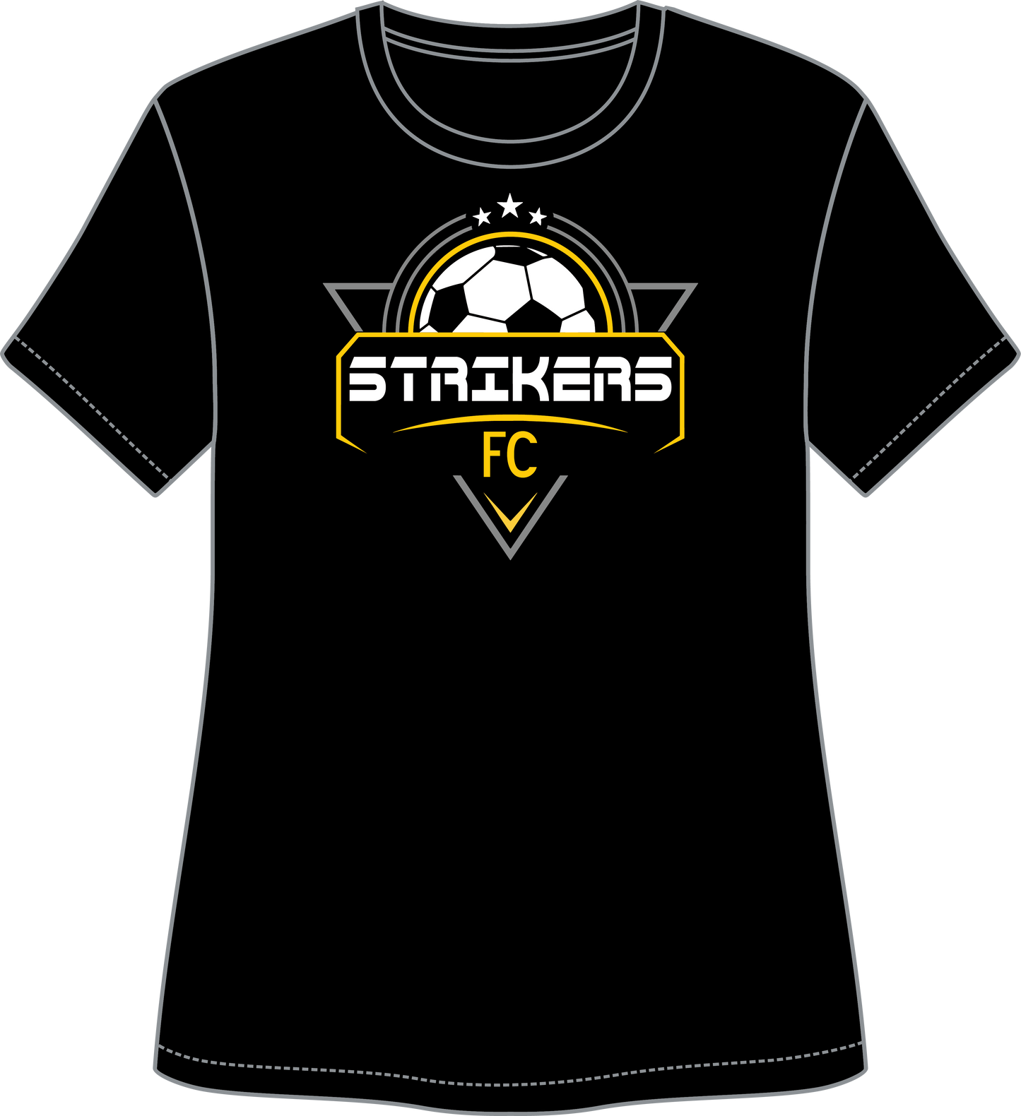 Strikers/Lady Strikers Short Sleeve Ladies Cut