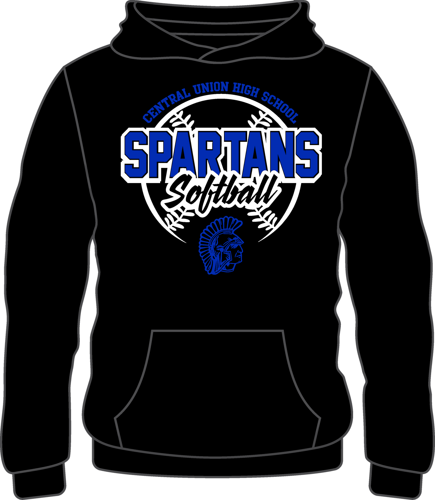 CUHS Softball Hoodie