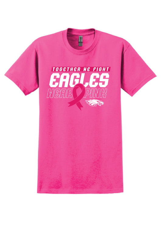 Eagles wear pink