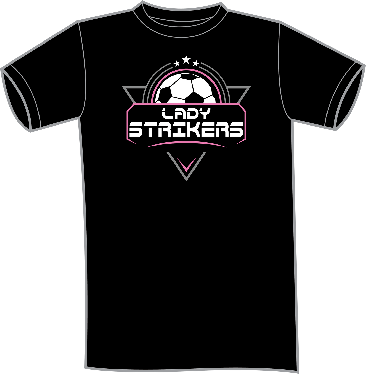 Strikers/Lady Strikers Unisex Short Sleeve T Shirt